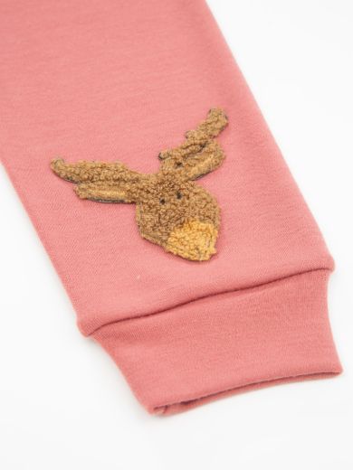 Bilde av WoolLand Høvringen pants baby girl Burned Rose